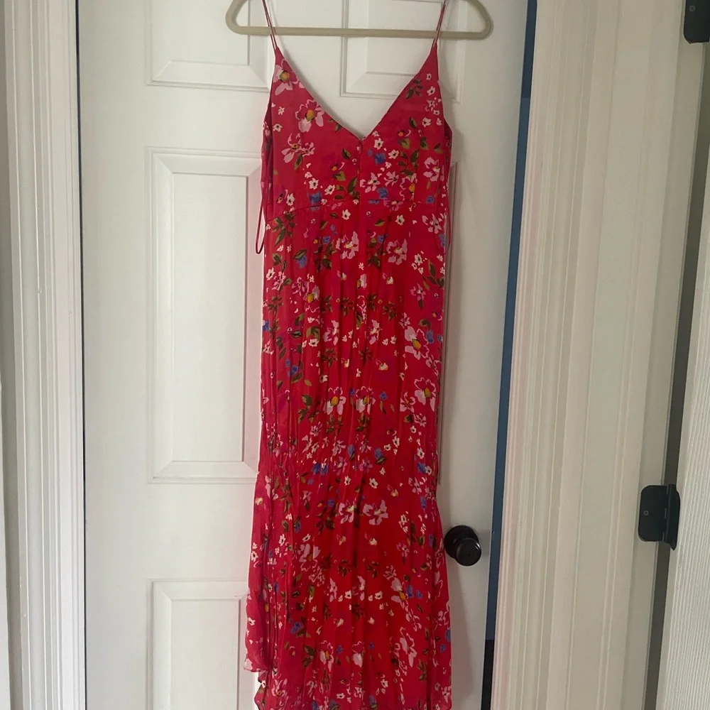 Sau lee floral Red High Low Dress revolve - Picture 8 of 9